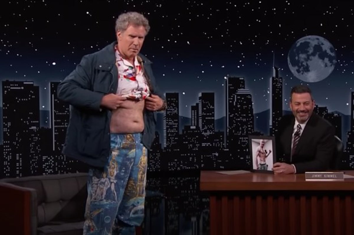 Actor Will Ferrell surprises 'Jimmy Kimmel Live!' by impersonating