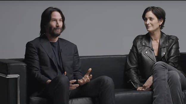 During a new interview with The Verge, Keanu Reeves discussed everything from his forthcoming film 'The Matrix Resurrections' to the concept of NFTs.