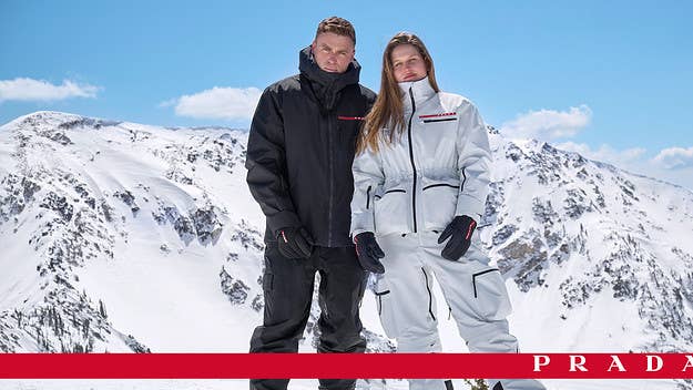 Watch freestyle skier Gus Kenworthy and snowboarder Julia Marino in Prada’s new fall and winter 2021 ski campaign. The champion athletes go head-to-head.