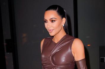 Kim Kardashian is seen in New York City