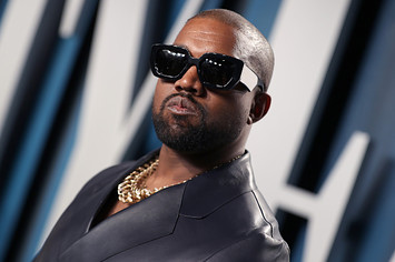 Kanye West at Vanity Fair red carpet 2020