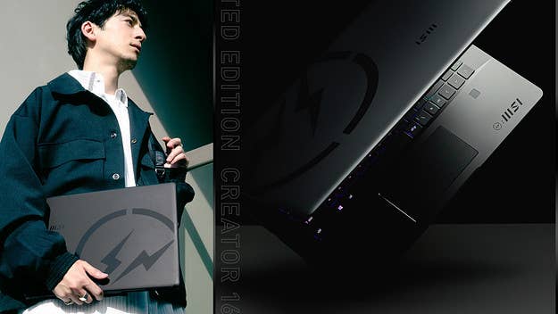Fragment Design founder Hiroshi Fujiwara partners with MSI to design the sleek, all-black Creator Z16 Hiroshi Fujiwara Limited Edition Laptop.