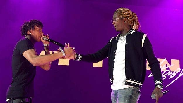 Lil Baby revealed that he was originally meant to be on Young Thug's song "Bubbly" featuring Drake and Travis Scott but forgot to send his verse in.