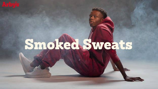 Arby's is celebrating the launch of its Real Country Style Rib Sandwich with the announcement of a limited run of sweatsuits that smell like smoked meat.
