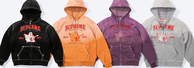 True Religion Zip Up Hooded Sweatshirt - fall winter 2022 - Supreme