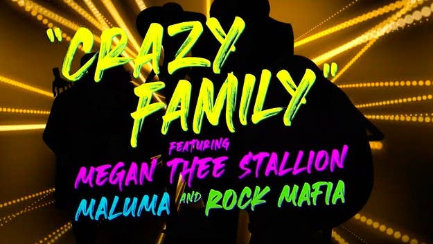 Megan Thee Stallion, Maluma, and Rock Mafia have linked up on a new song titled “Crazy Family.” The track will appear on the 'The Addams Family 2' soundtrack.