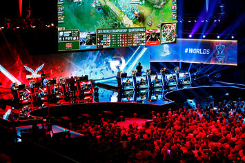 League of Legends tournament takes place in arena