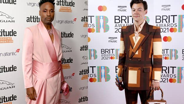 Billy Porter offered his thoughts on Harry Styles' 'Vogue' cover, a year after the pop star became the first man to appear on the magazine cover solo. 
