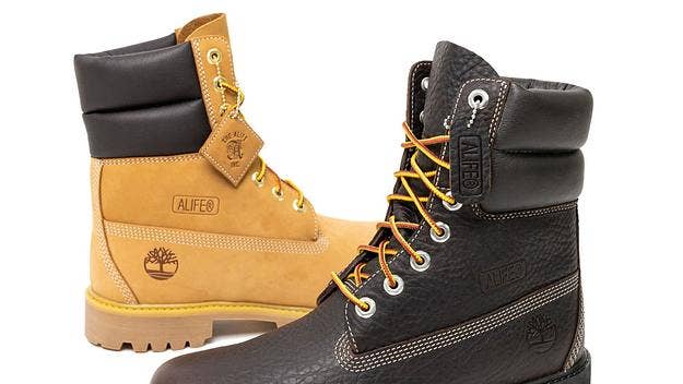 New York staples Alife and Timberland have joined forces yet again, this time to deliver a fresh take on Timberland's classic boot in two colorways.
