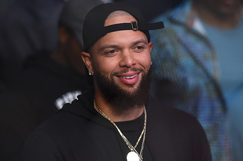 Deron Williams during the UFC 228 event in 2021