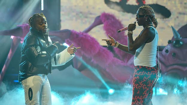 The 2021 BET Hip Hop Awards have arrived and with it performances from acts like Young Thug, Gunna, Bia, Nelly, Baby Keem, Isaiah Rashad, and more.
