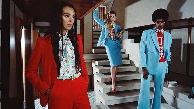 The Parisian brand unveiled its upcoming range of eye-catching suits and trousers, all of which were inspired by the famous casinos in Monte Carlo.
