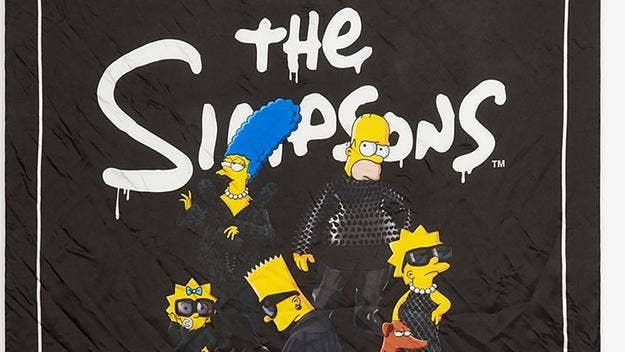 Balenciaga has unveiled its new capsule collection that pays homage to the iconic animated series 'The Simpsons' with graphics featuring the characters.