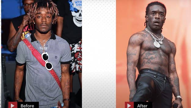 Lil Uzi Vert has been hitting the gym a lot lately and bulking up in the process, and he's sharing the workout routine that's led him to gain muscle.