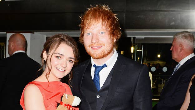 On the latest episode of Dax Shepard’s podcast, Ed Sheeran revealed that Season 7 of 'Game of Thrones​​​​​​' was supposed to be Maisie Williams’ last.