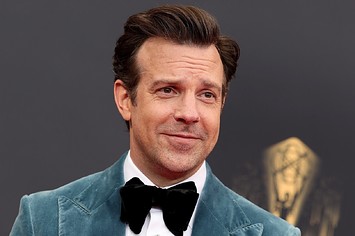 Jason Sudeikis attends the 73rd Primetime Emmy Awards at L.A. LIVE