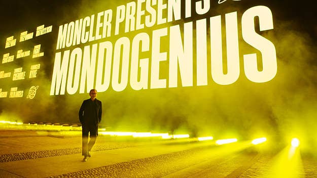 Moncler's MONDOGENIUS fashion show was a global event bringing the world's of fashion, art, film, music, and design together in a spectacle devoted to outerwear