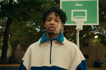21 Savage in a Chime promo for the second year of the Bank Account Financial Literacy Campaign