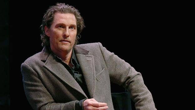 Matthew McConaughey said that while he doesn't believe in vaccine-related conspiracy theories, he doesn't want his kids to get the shot just yet.