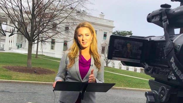 The outlet's White House correspondent Emerald Robinson was widely criticized this week after warning Christians about a “bioluminescent marker” in vaccines.