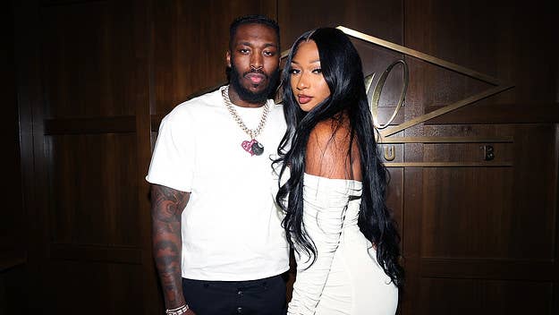 Megan Thee Stallion took to Instagram to share a photo dump to commemorate her one-year anniversary with boyfriend and rapper Pardi Fontaine.
