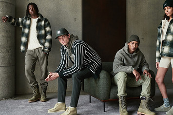 A group of models wear Kith pieces.