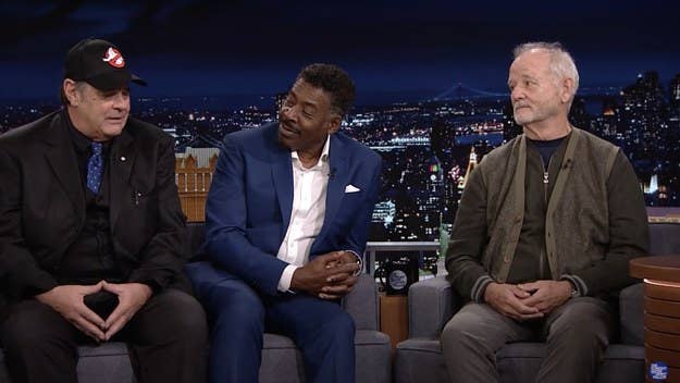 Original 'Ghostbusters' stars Bill Murray, Dan Aykroyd, and Ernie Hudson sat down with both Jimmy Fallon and Seth Meyers to discuss the upcoming 'Afterlife.'