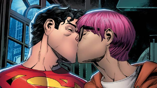 The creators behind the latest Superman comic reportedly asked the LAPD to patrol their homes after getting threats for making the DC Comics hero bisexual.