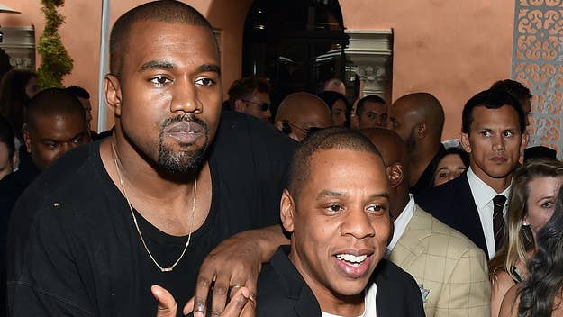 Kanye West called Just Blaze a "copycat" during his recent appearance on 'Drink Champs': "Look where I’m at today and look where he at today."