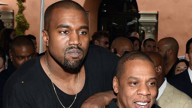 Kanye West called Just Blaze a "copycat" during his recent appearance on 'Drink Champs': "Look where I’m at today and look where he at today."