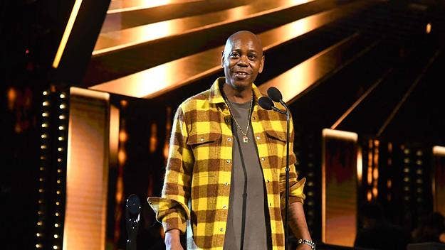 Dave Chappelle was almost overcome with emotion when he got to meet one of his childhood idols at the Rock & Roll Hall of Fame induction ceremony in Cleveland.