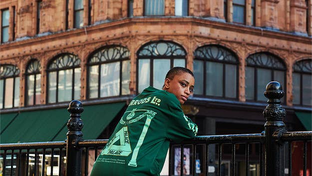 Fresh from its Italian football-inspired collaboration with Kappa, Palace has unveiled their upcoming collaboration with iconic London department store Harrods.