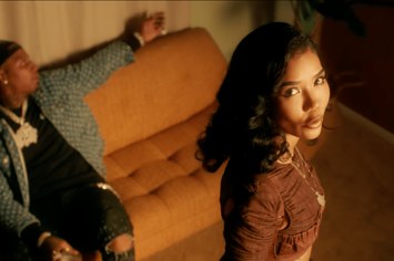 moneybagg yo jhene aiko in music video for 'one of dem nights'