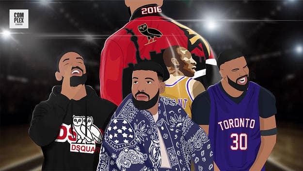 Analyzing Drake's coolest courtside fashion throughout the years, everything from his Chrome Hearts basics and snakeskin Jordans to his OVO Dsquared sweater.