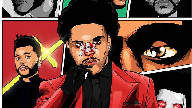 Based out of Canada’s capital city, Andy Akangah turns rappers like The Weeknd and Drake into art ripped from a comic strip on canvas and clothing.