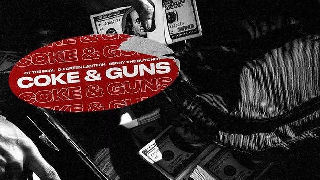 OT the Real, one of Philly's most recognized underground MCs, has returned with new heat with DJ Green Lantern and Benny the Butcher titled "Coke and Guns."