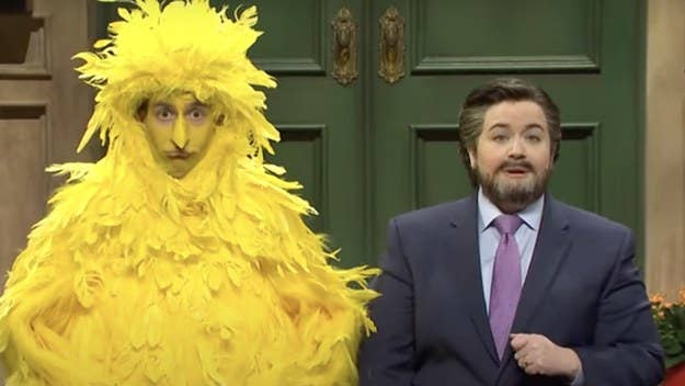 'Saturday Night Live' mocked Ted Cruz in this week's cold open after the Texas Republican labeled a tweet by Big Bird about vaccines as “propaganda."