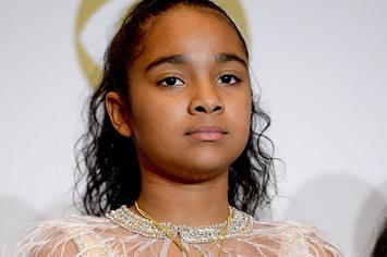 Nipsey Hussle's daughter at the 2020 Grammy Awards