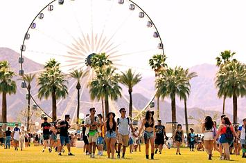 Coachella festival in Indio, California