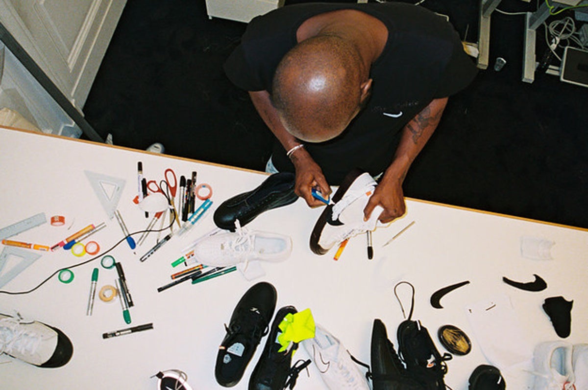 Louis Vuitton pushes Virgil Abloh's Nike Air Force 1 collab ahead