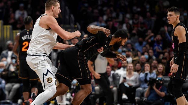 Nikola Jokic's brothers responded to Marcus Morris after he seemingly threatened to retaliate against the Nuggets center for his shove on Markieff Morris.