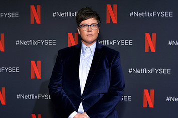 Hannah Gadsby attends the FYSEE Hannah Gadsby conversation and reception at Raleigh Studios