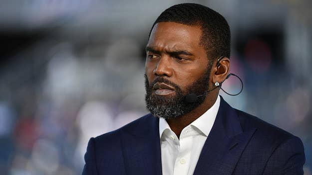 Hall of Fame wide receiver Randy Moss got emotional on ESPN's "NFL Countdown" on Sunday morning when the panel discussed Jon Gruden's unearthed racist email.