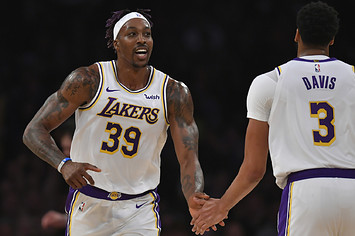 Lakers Dwight Howard and Anthony Davis