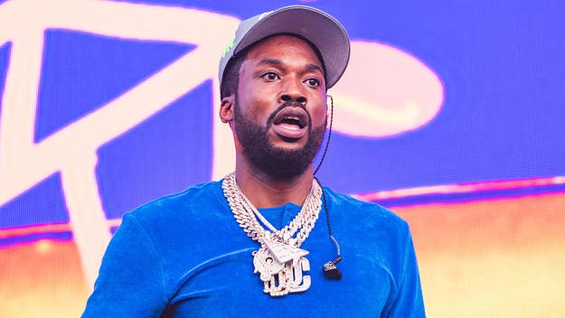 Meek Mill joined the chorus of people who were sickened by images from a recent Mar-a-Lago meeting between former President Donald Trump and Kyle Rittenhouse.