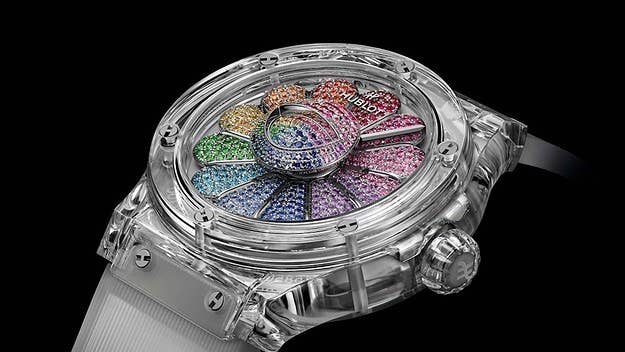 The Japanese artist reconnected with the Swiss luxury watchmaker on another iteration of the Fusion Classic. The $106,000 piece is available now.