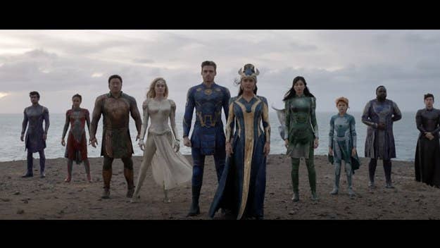 Marvel has shared a new teaser for the upcoming movie 'Eternals.' The clip features Kit Harington, Angelina Jolie, Brian Tyree Henry, Kumail Nanjiani, and more.