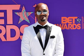 Big Tigger arrives to the 2018 BET Awards held at Microsoft Theater