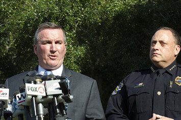Police speak to reporters regarding Brian Laundrie's suicide