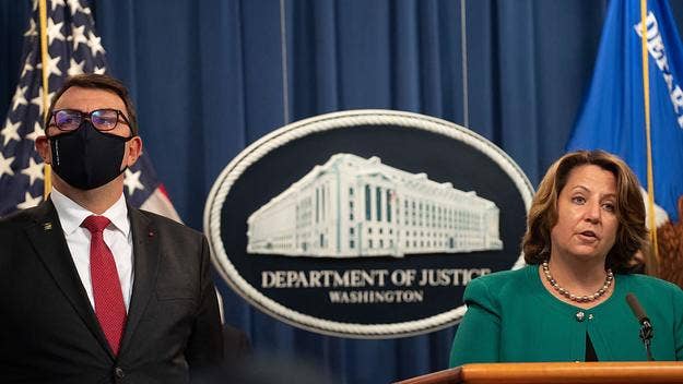 The Department of Justice on Tuesday announced a coordinated international effort on three continents to disrupt opioid trafficking on the darknet.